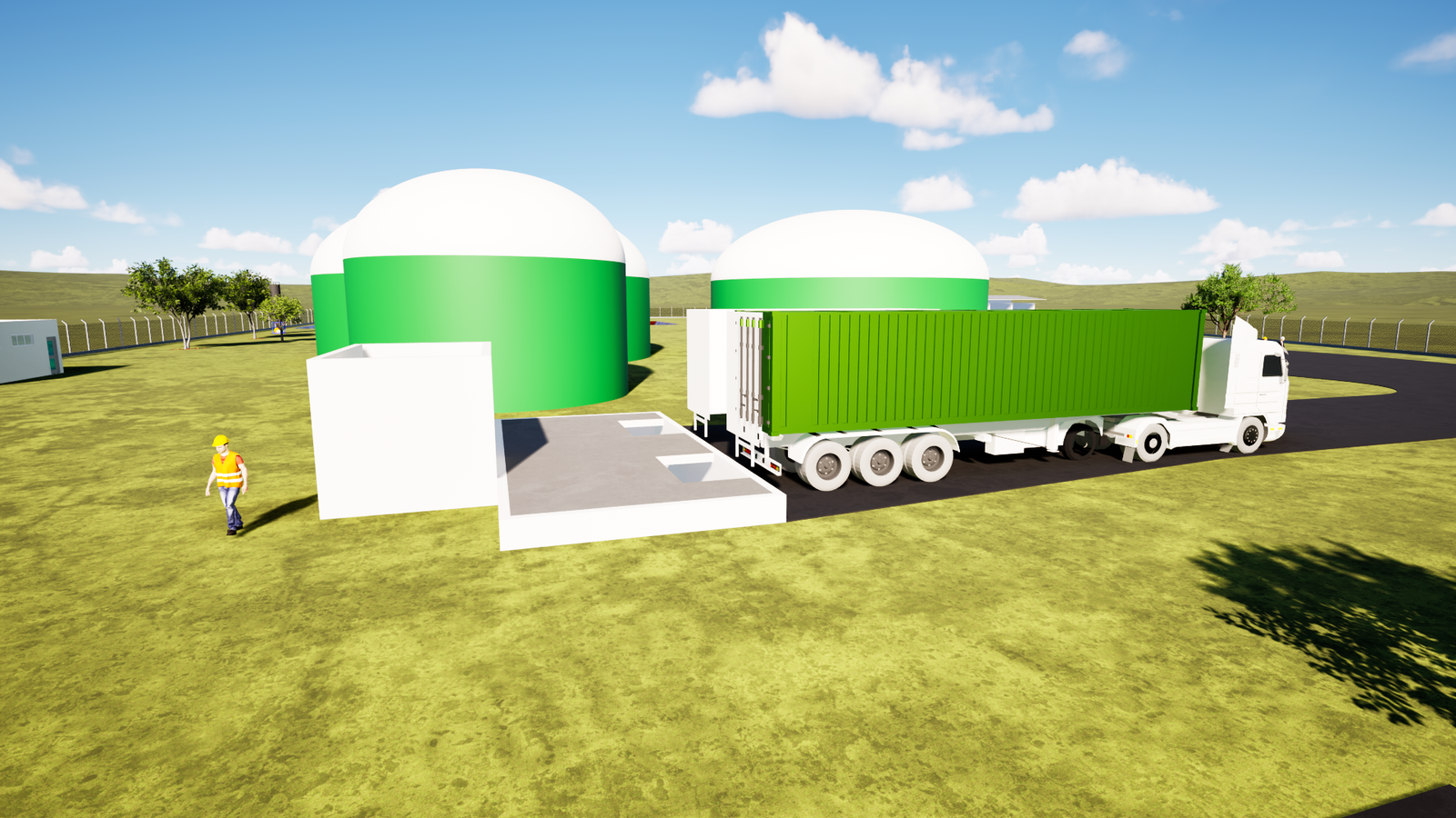 Recebimento dos resíduos